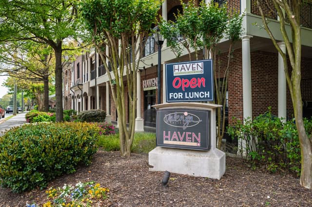 Haven Restaurant and Bar and Valenza Italian on Dresden Drive in Brookhaven