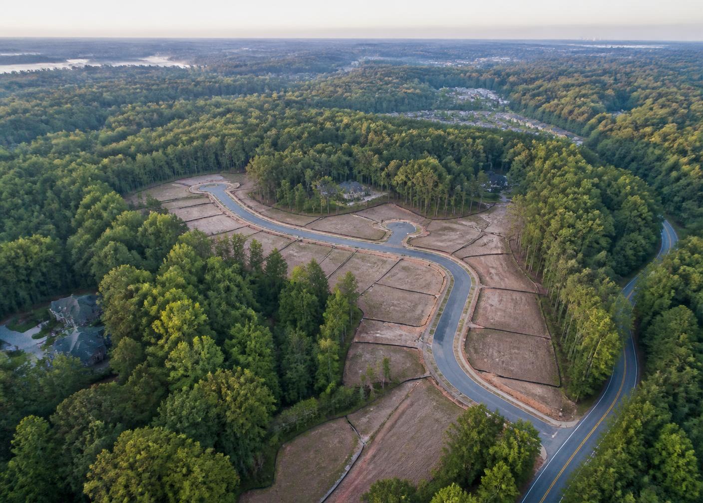 Aerial view of the Brookhaven area in Metro Atlanta